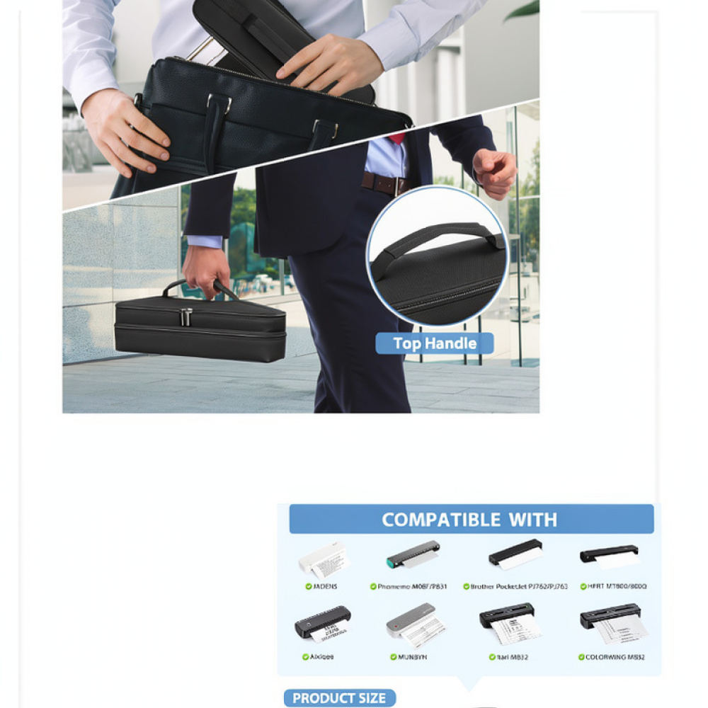 FWIW用コンパクトポータブルプリンター収納ポーチ、オックス - Tech Accessories Travel Organizer Pouch のレビューと価格