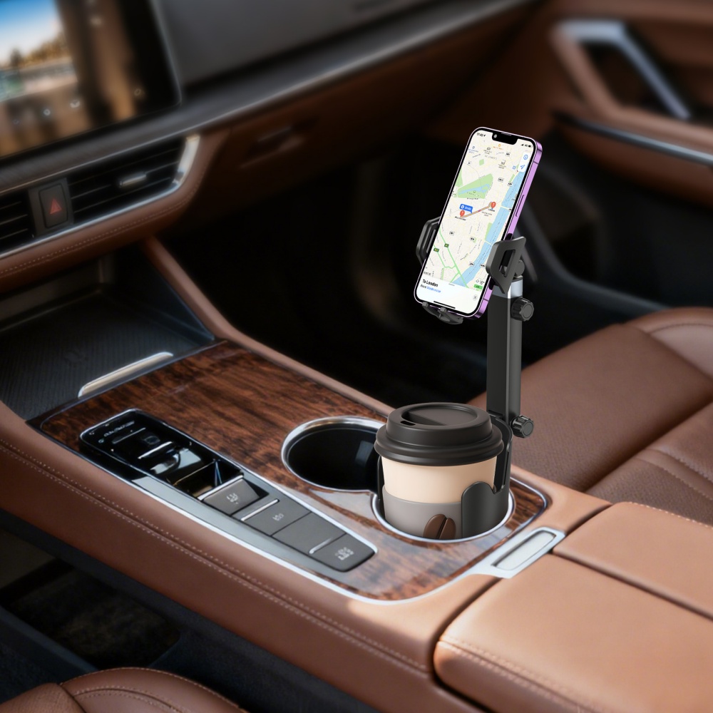 車用カップホルダー式スマホマウント拡張器 車載携帯ホルダー  - Mobile Tech Accessories のレビューと価格