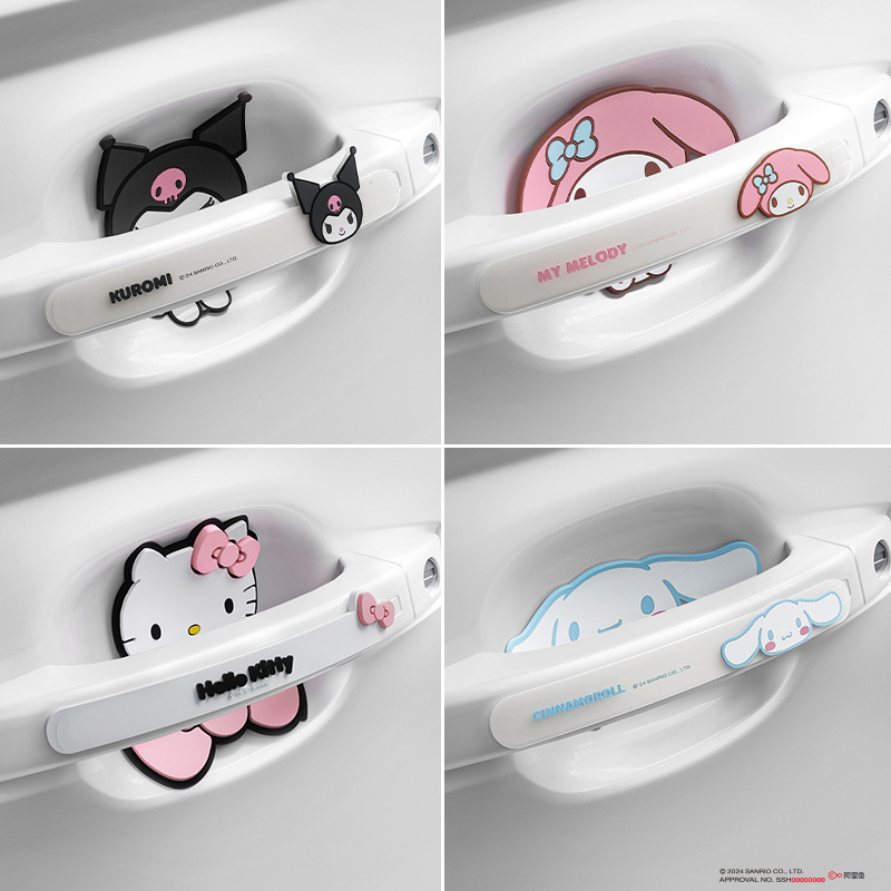 サンリオ純正車ドアアンチコリジョンストリップ クロミ ドアボ - Kawaii Tech Accessories のレビューと価格