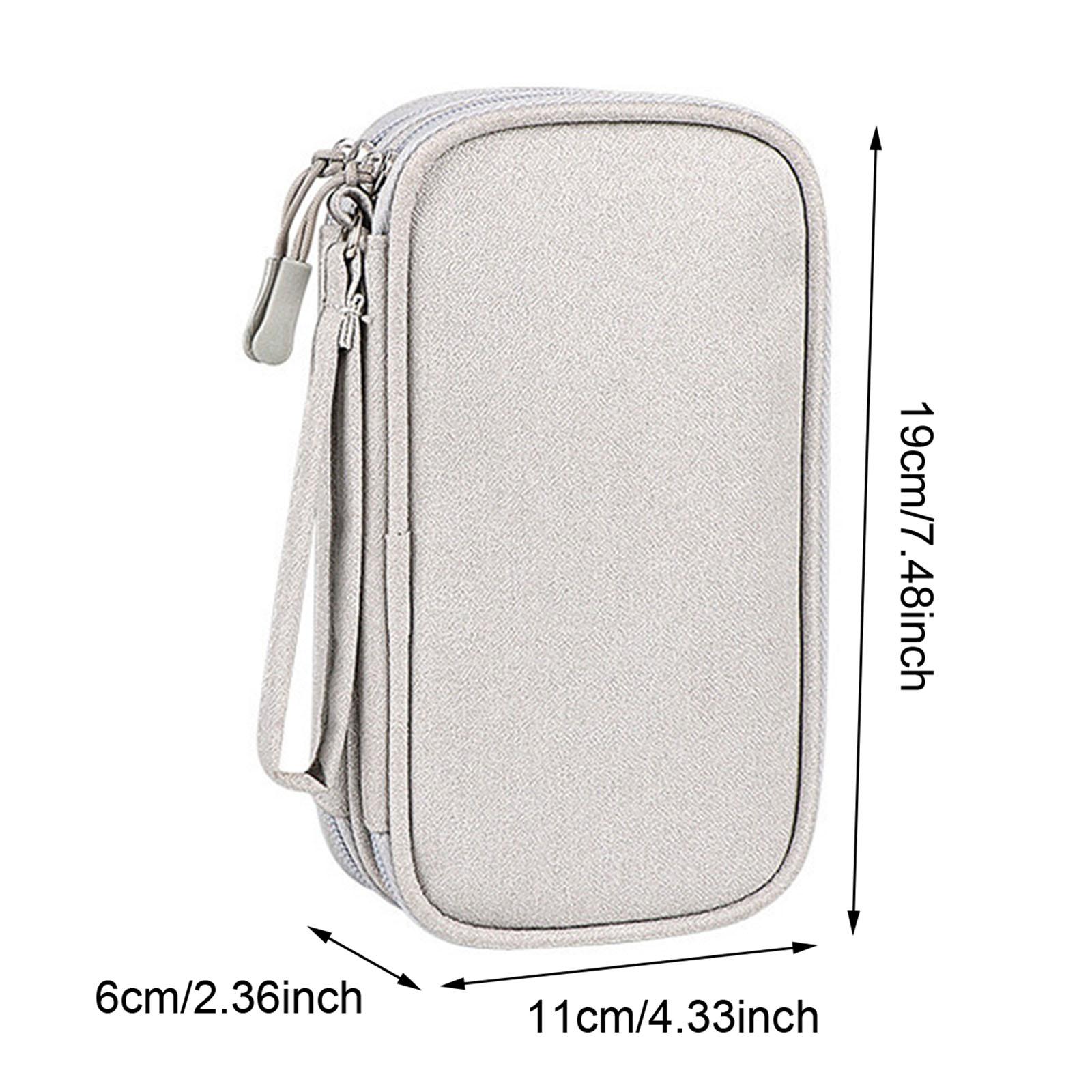 旅行用ケーブル収納ケース、テックアクセサリー収納ポーチ、スマ - Tech Accessories Travel Organizer Pouch のレビューと価格