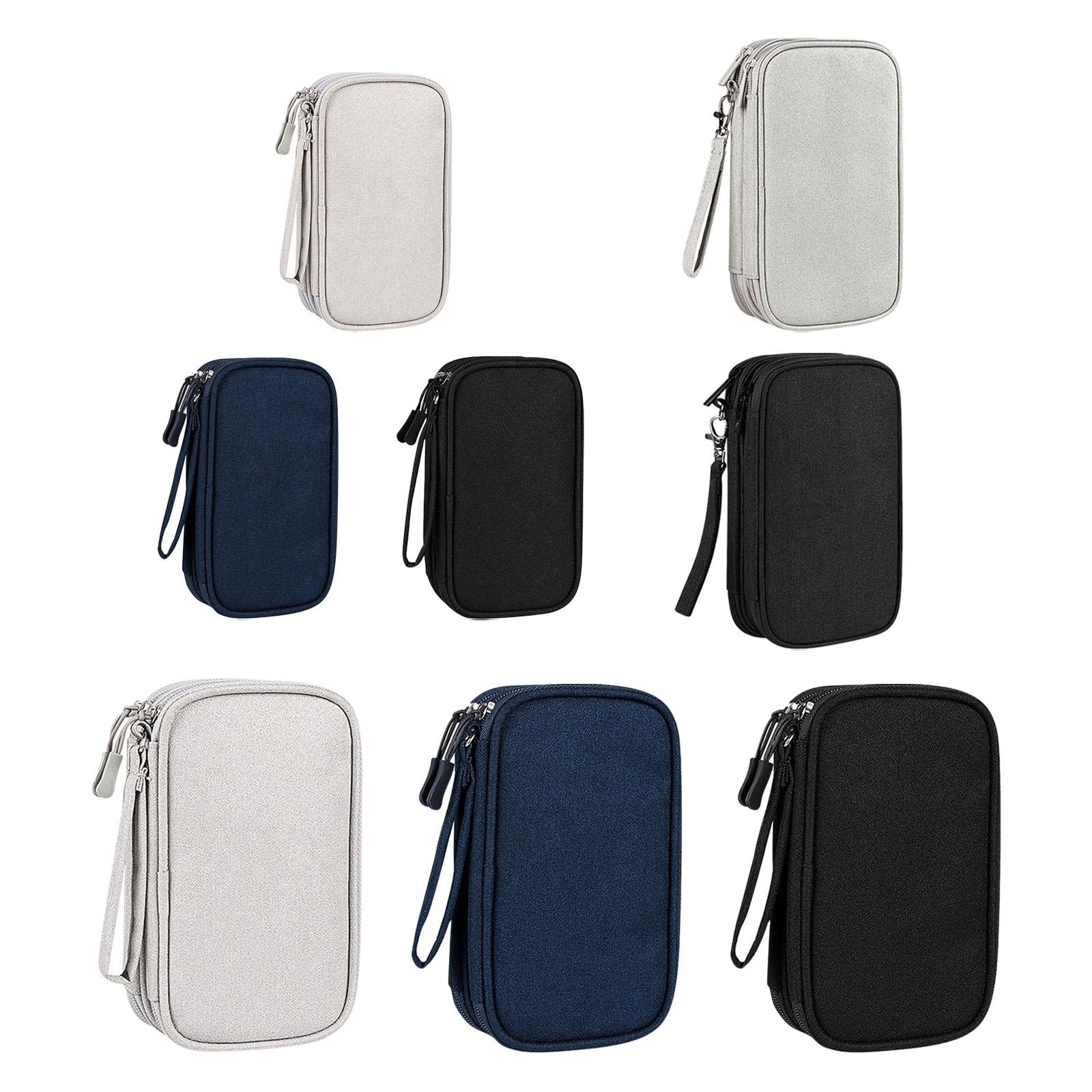 旅行用ケーブル収納ケース、テックアクセサリー収納ポーチ、スマ - Tech Accessories Travel Organizer Pouch のレビューと価格