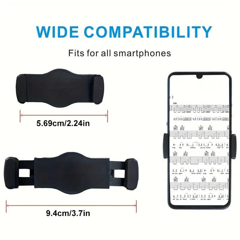 ほとんどのスマートフォンに対応する柔軟で調整可能なマイクスタ - Mobile Tech Accessories のレビューと価格