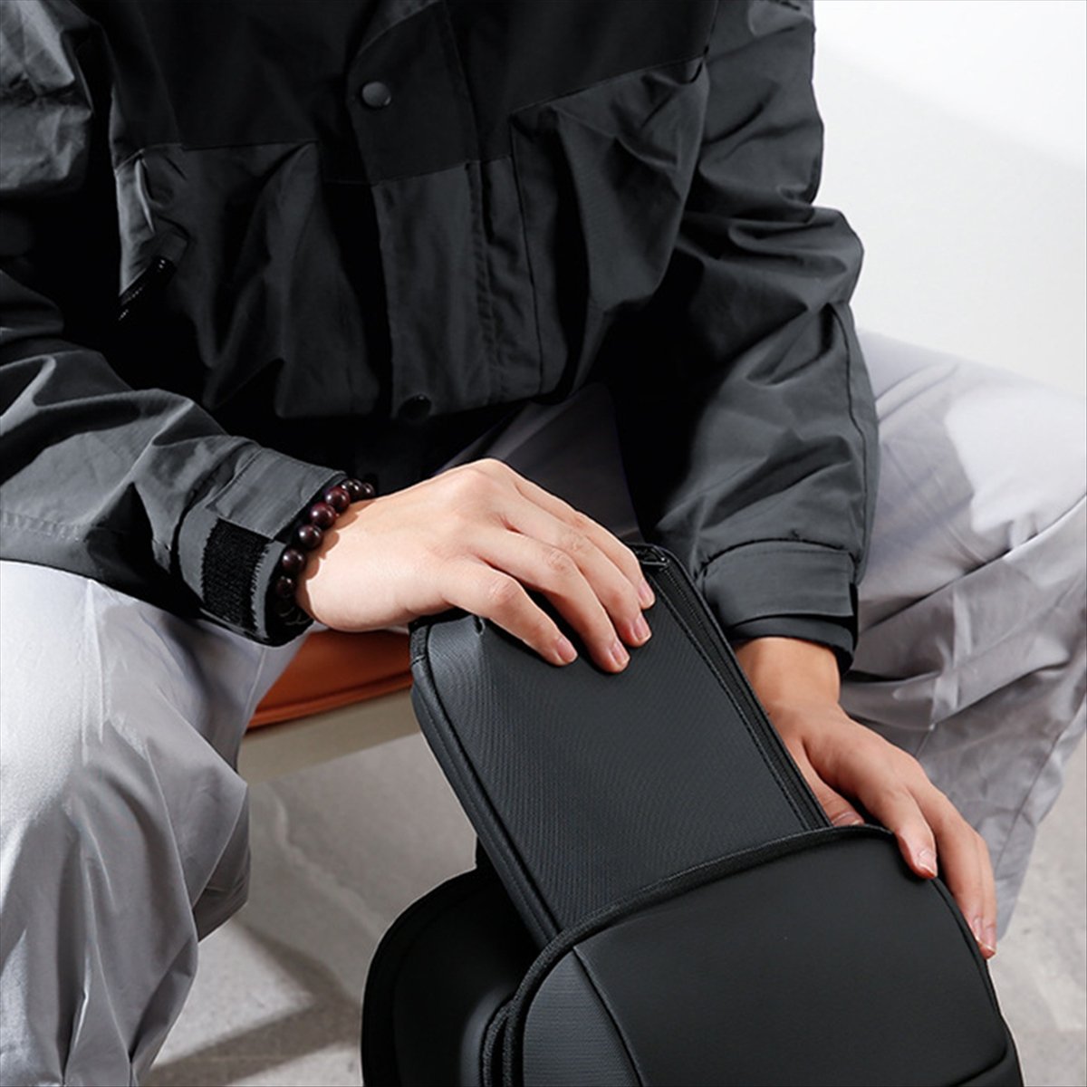 ☶ ❈ ＊ ♥ AC1578-防水テックポーチ 多層オーガナ - Tech Accessories Travel Organizer Pouch のレビューと価格